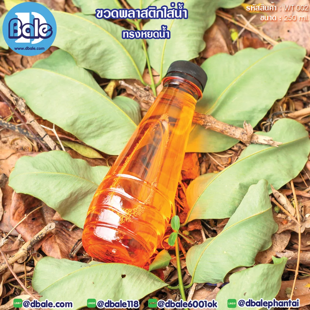 WT002 ขวดน้ำดื่ม 250ml.