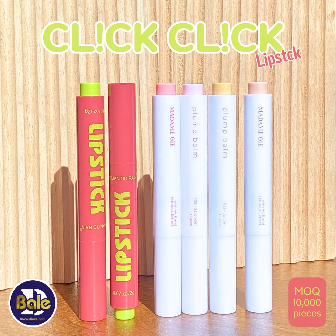 Pre-Order Packaging สินค้าพรีออเดอร์ CLICK CLICK Lipstick