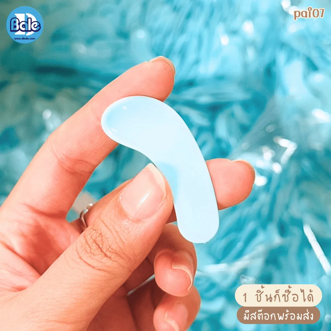 pai07 ไม้พายโค้งซานต้า สีพาสเทล 39mm.