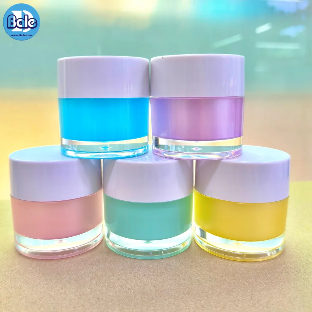 k0358 10g. กระปุกครีมตรงพาสเทล 10g