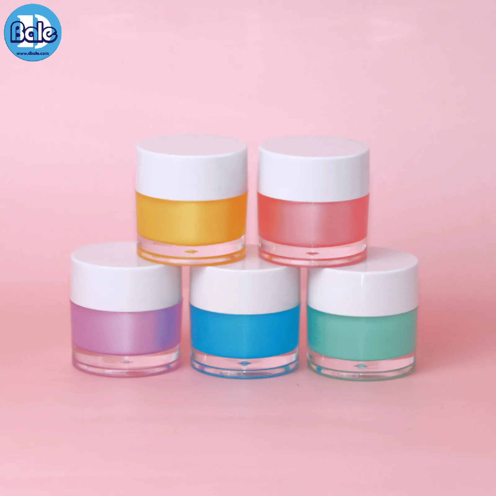 k0358 10g. กระปุกครีมตรงพาสเทล 10g