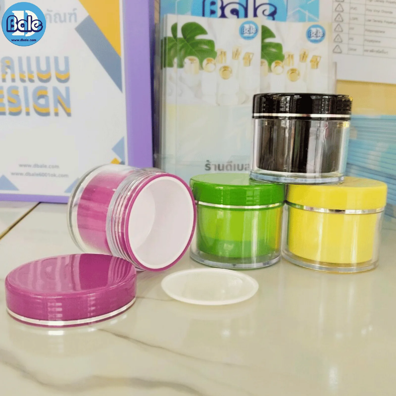k0354 100g. กระปุกพลาสติกโปร่ง 100g