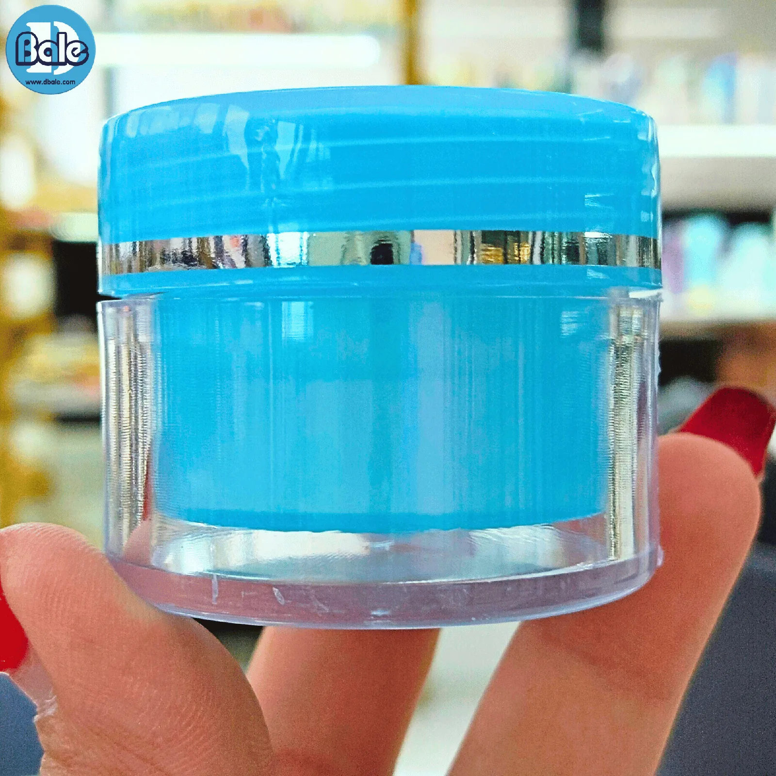 k0350 10g. กระปุกพลาสติกโปร่ง 10g.