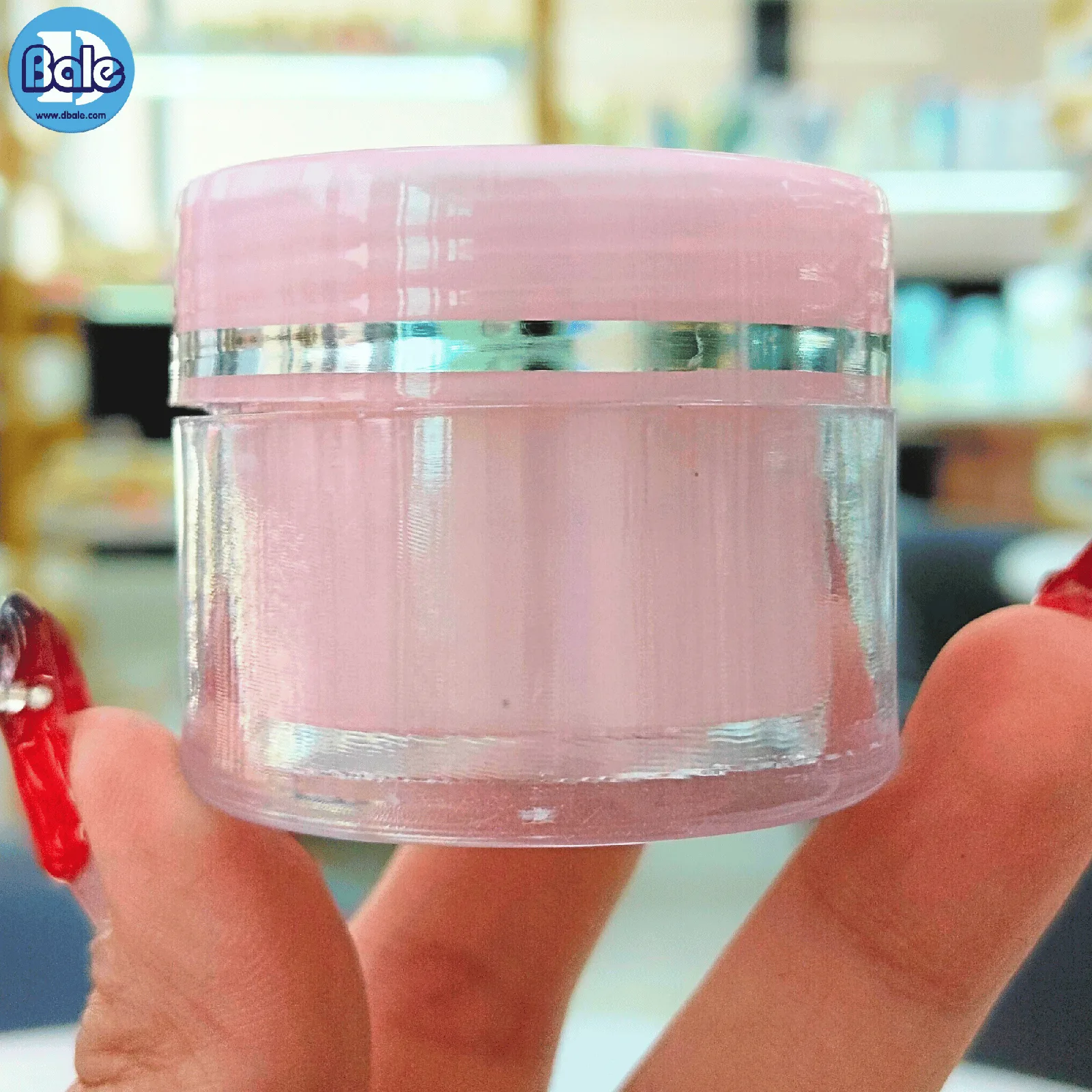 k0350 10g. กระปุกพลาสติกโปร่ง 10g.