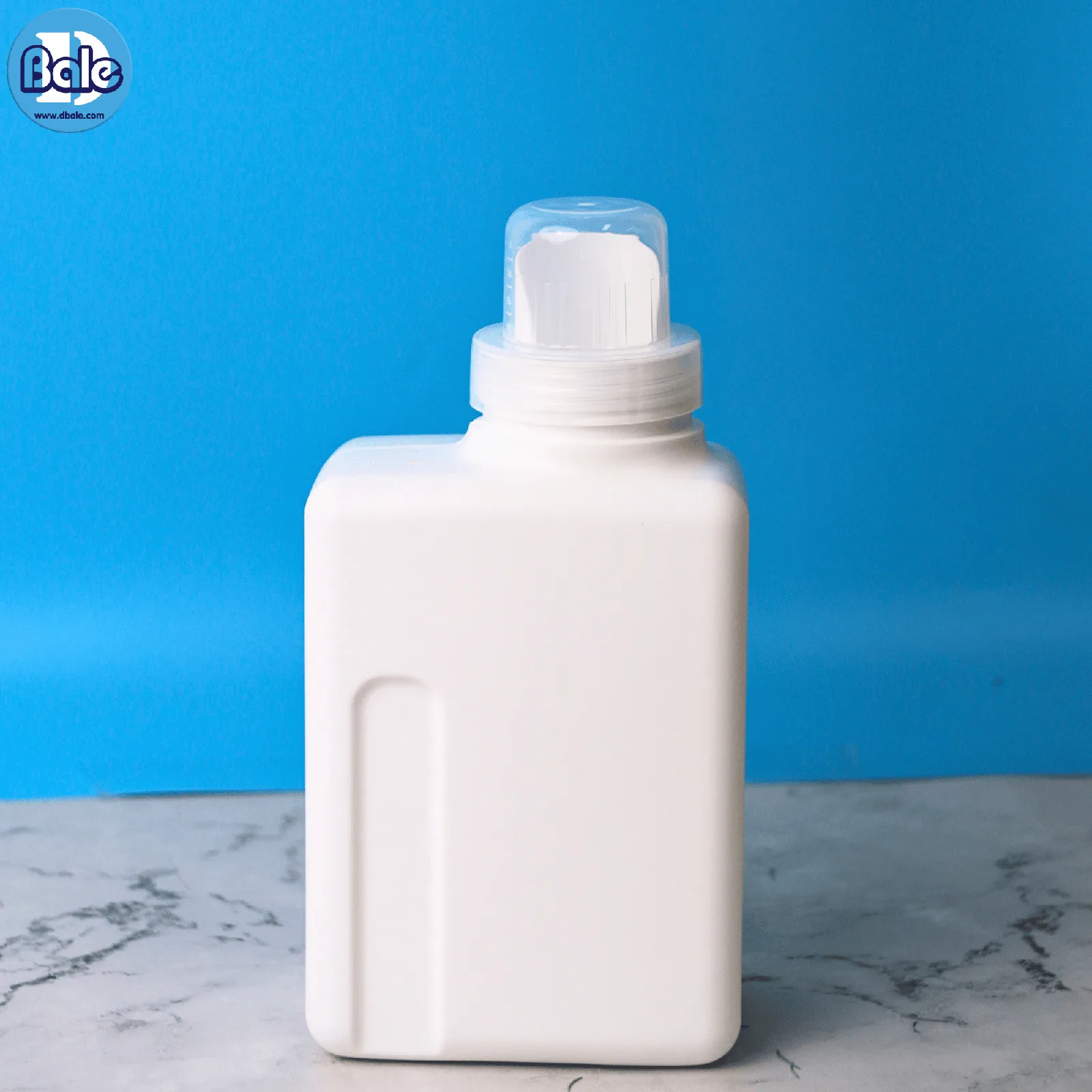 gal22 600ml. ขวดน้ำยาซักผ้า สีขาวฝาใส 600ml.