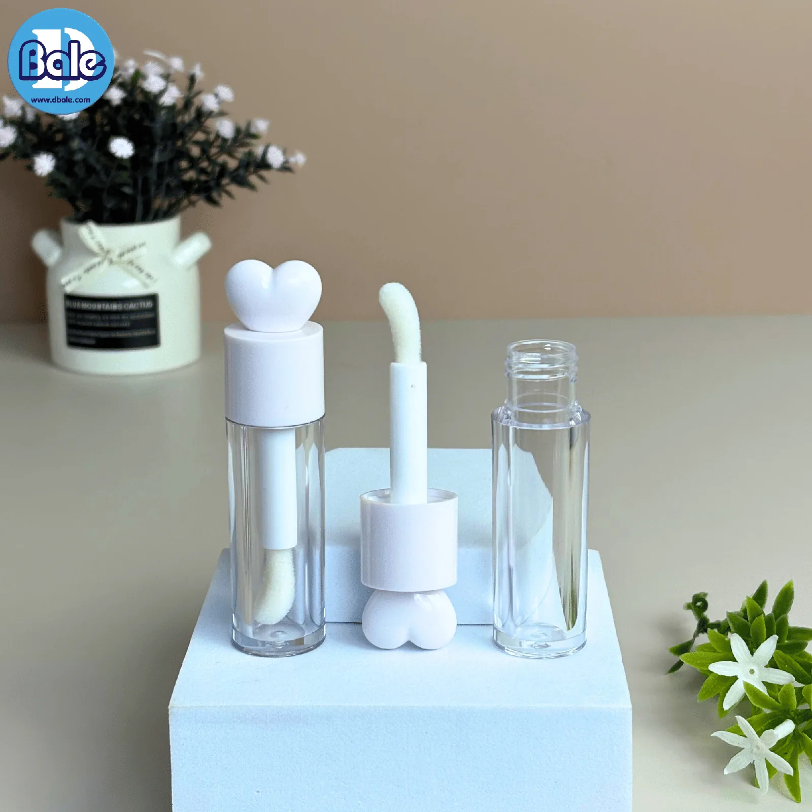 L33 6ml. ลิปจุ่มหัวแปรงใหญ่ฝาหัวใจโซคิ้วท์ โทนสีพาสเทล 6ml.