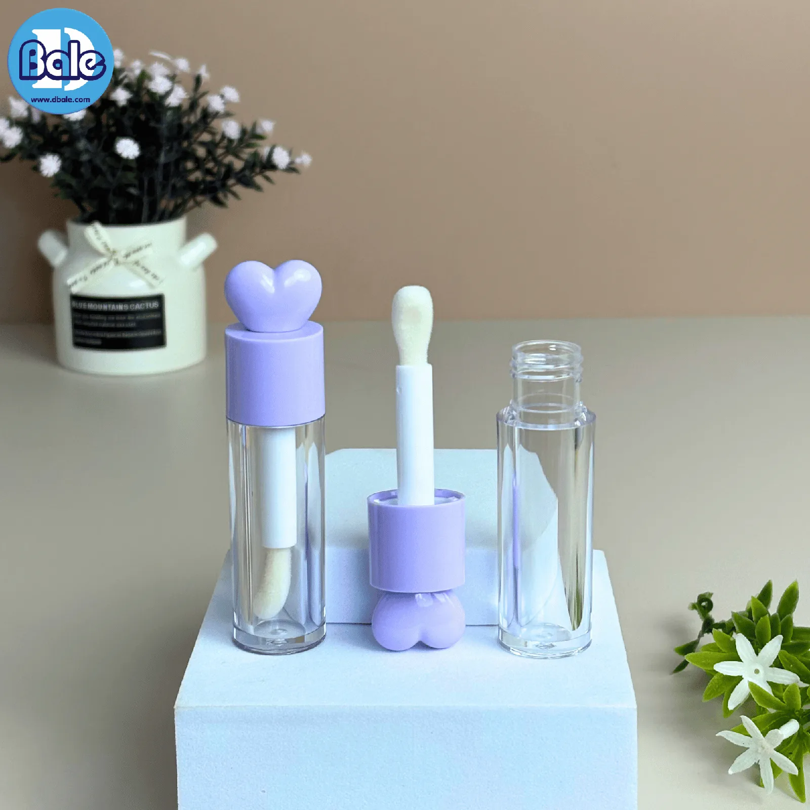 L33 6ml. ลิปจุ่มหัวแปรงใหญ่ฝาหัวใจโซคิ้วท์ โทนสีพาสเทล 6ml.