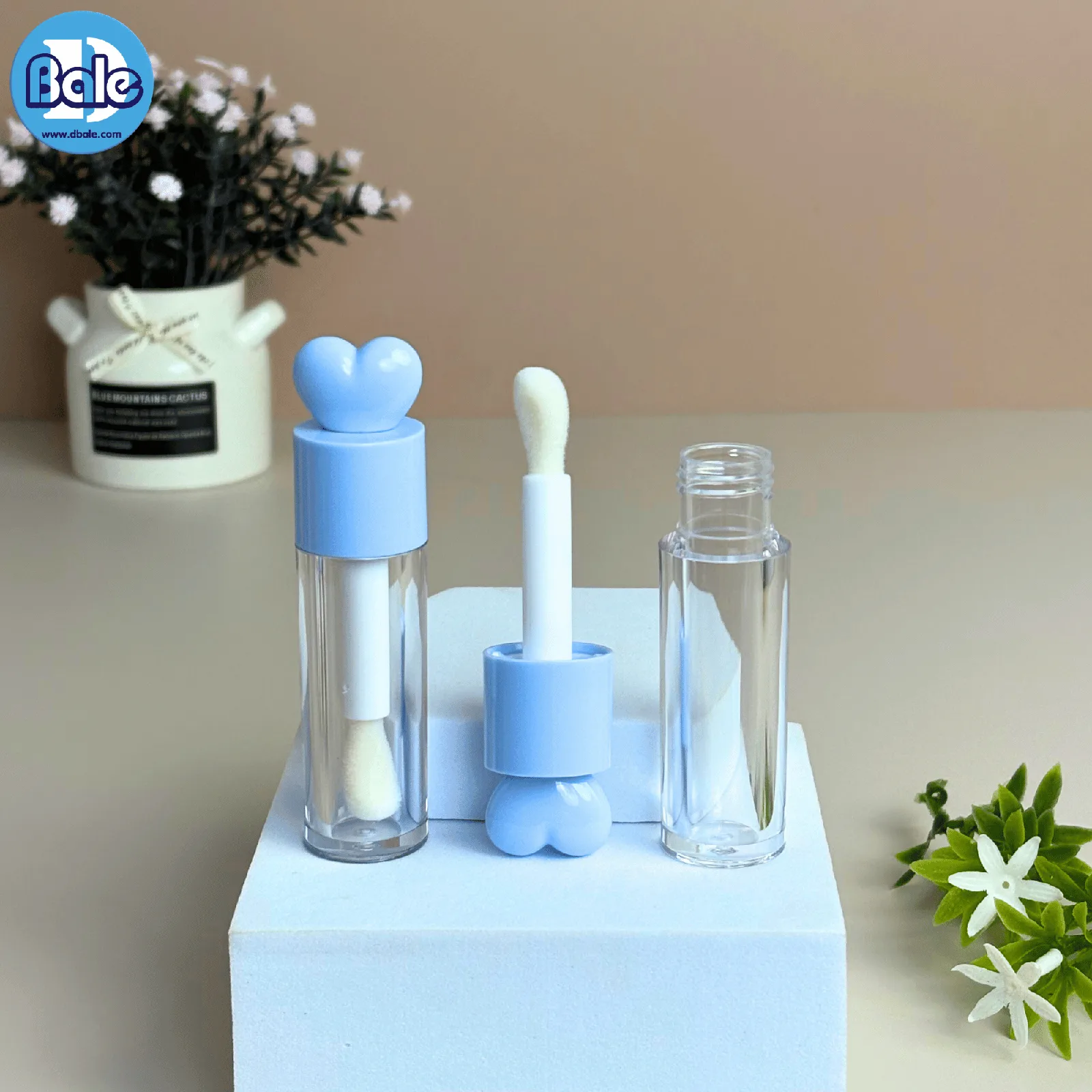 L33 6ml. ลิปจุ่มหัวแปรงใหญ่ฝาหัวใจโซคิ้วท์ โทนสีพาสเทล 6ml.