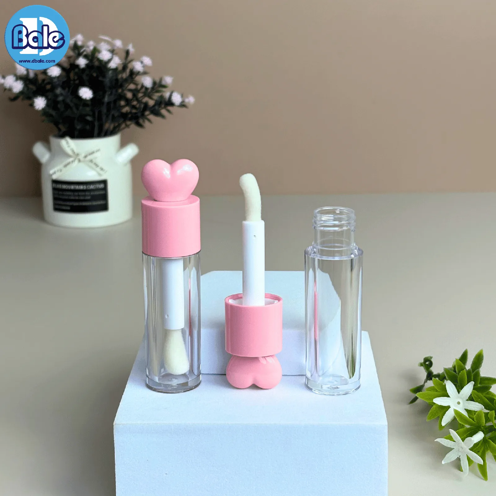 L33 6ml. ลิปจุ่มหัวแปรงใหญ่ฝาหัวใจโซคิ้วท์ โทนสีพาสเทล 6ml.