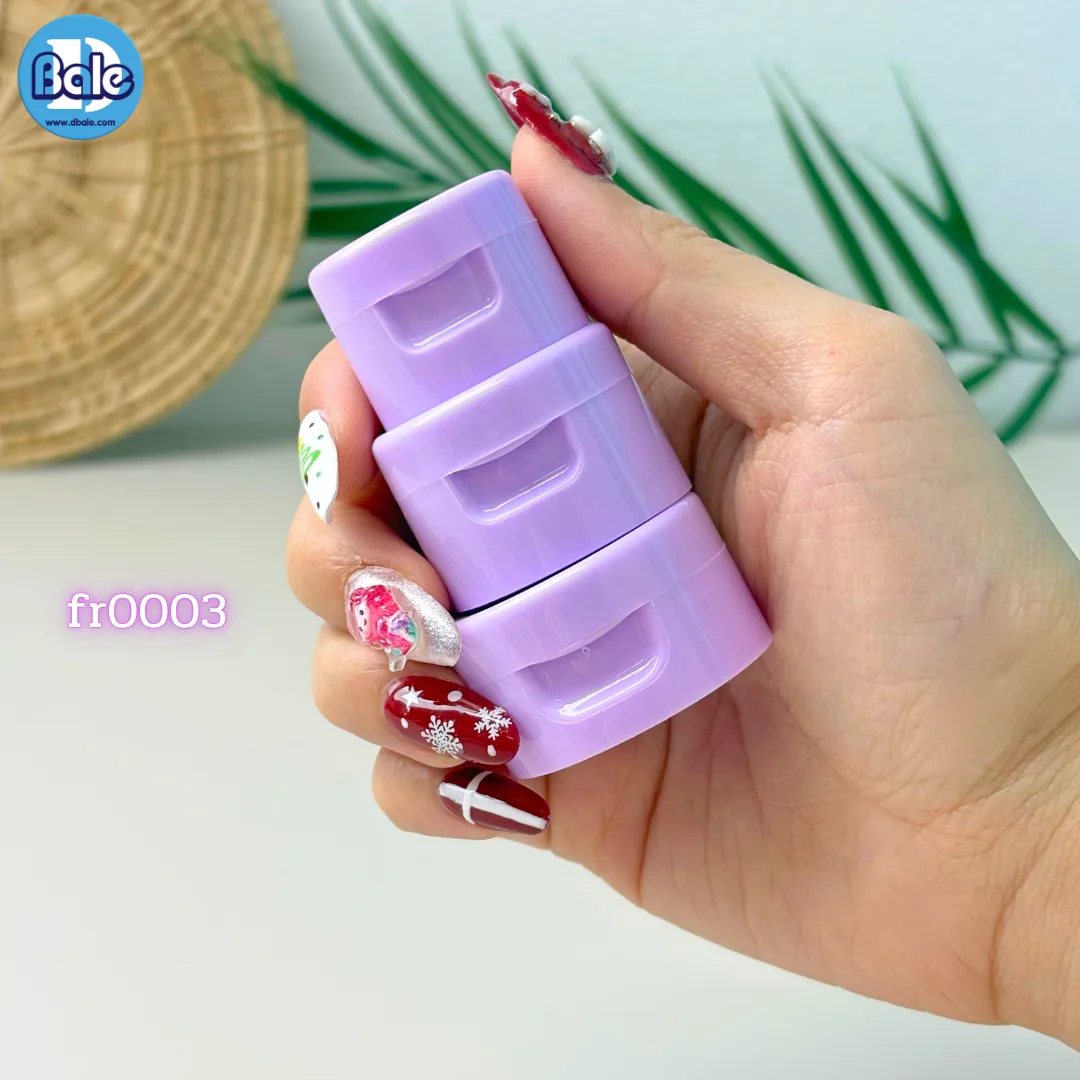 fr0003 ฝาป๊อกแป๊ก สีม่วง 30mm., 35mm., 40mm.