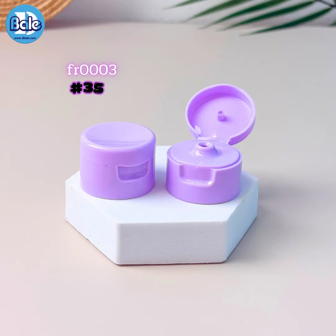 fr0003 35mm. ฝาป๊อกแป๊ก สีม่วง 35mm.
