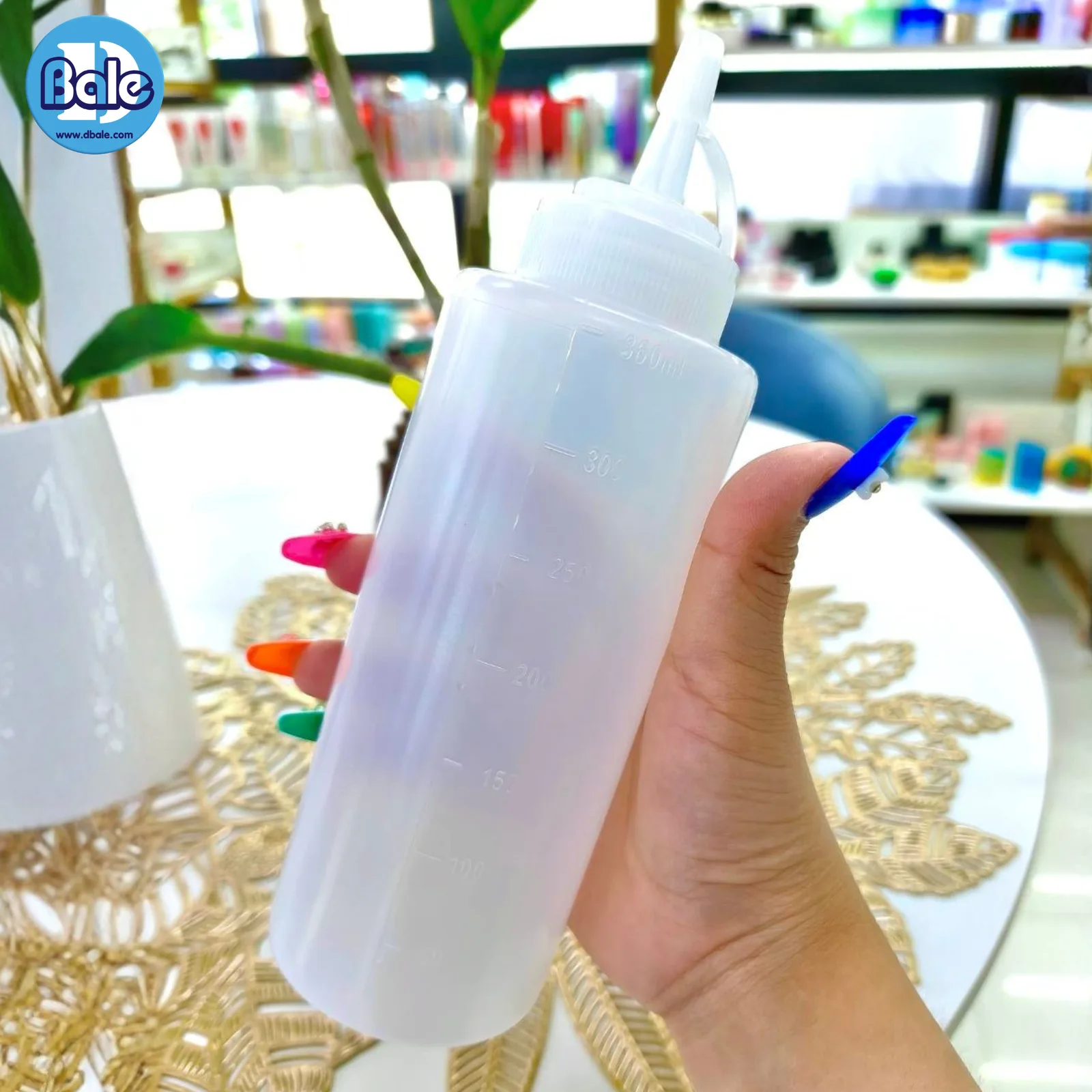 pet-094 360ml. ขวดซอสทรงกระบอก สีขุ่นใส 360ml.