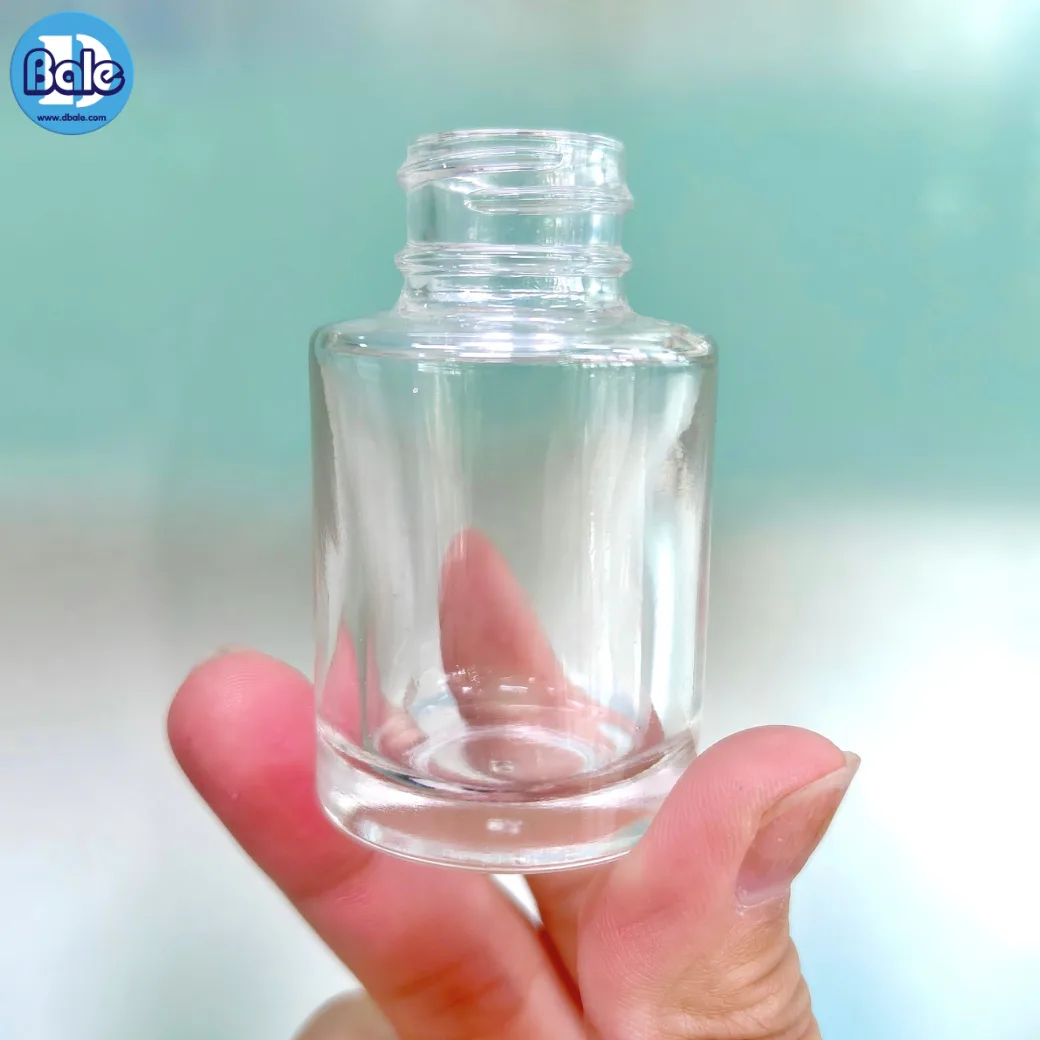 c005 15ml. ขวดแก้ว สีใส 15ml.