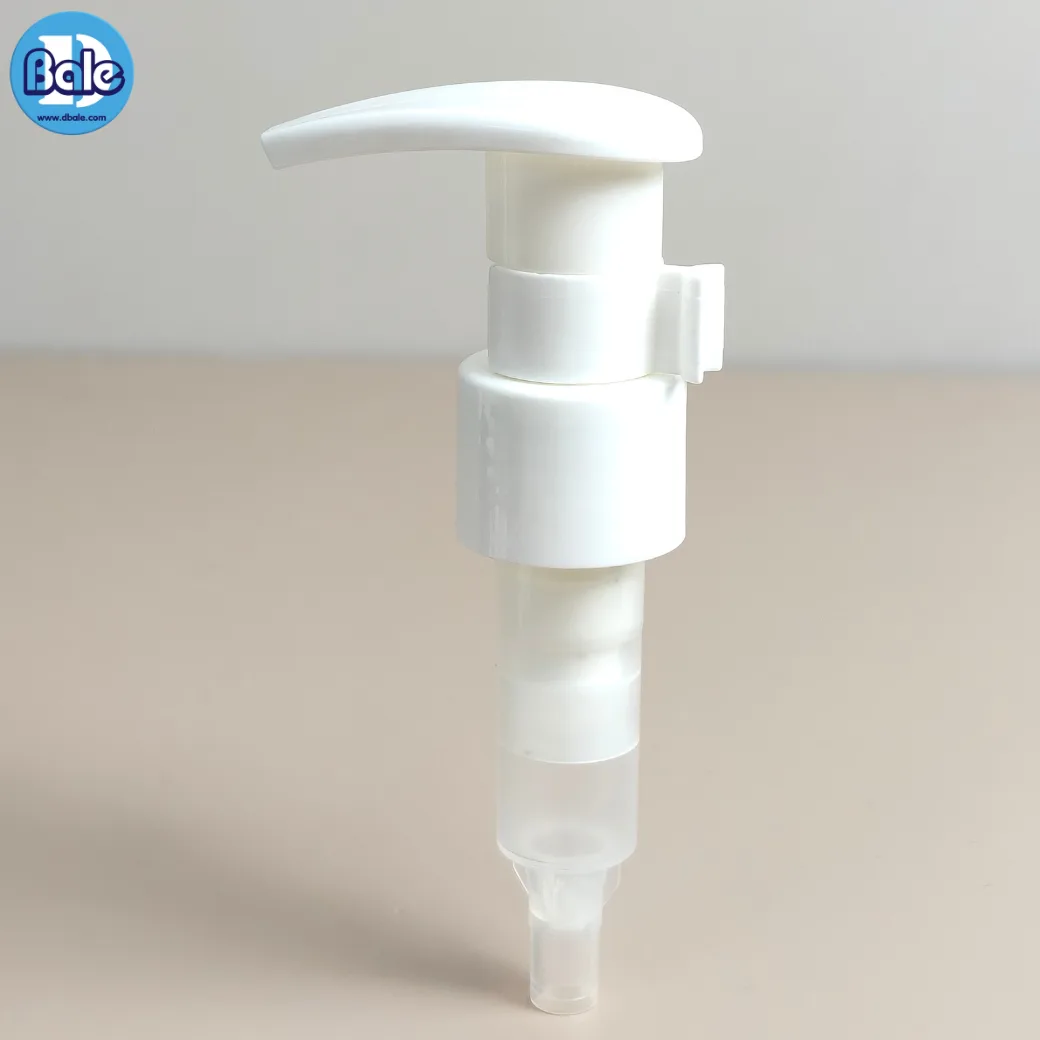 pump0039 #24mm. หัวปั้ม ทรงหัวD ล๊อกซ้ายขวา สีดำ, ขาว