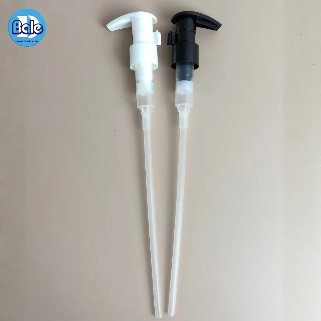 pump0039 #24mm. หัวปั้ม ทรงหัวD ล๊อกซ้ายขวา สีดำ, ขาว